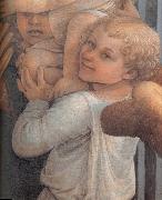 Details of  Madonna and Child with Two Angels